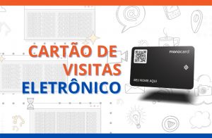 Cartão de visitas eletrônico