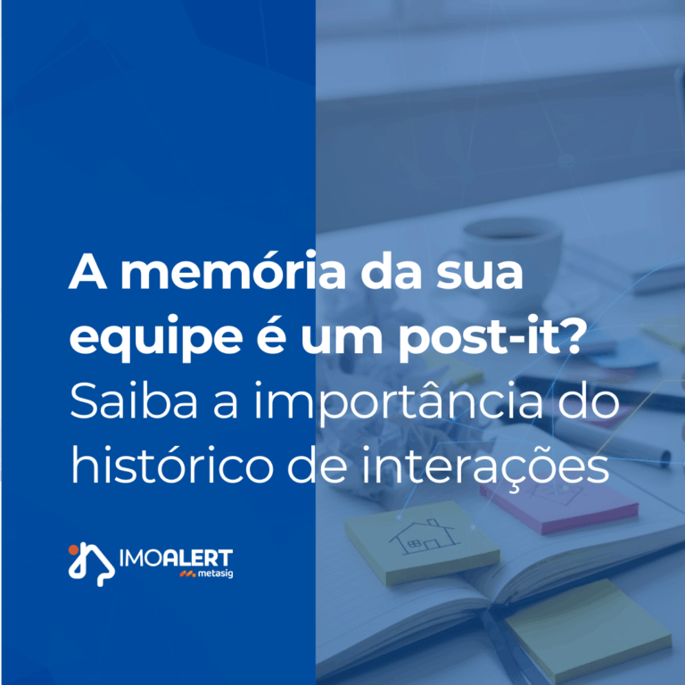 Histórico de interações com o Lead em seu CRM